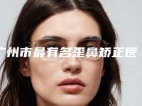 广州市最有名歪鼻矫正医生-广州市歪鼻矫正专家排行榜十强榜单大综合